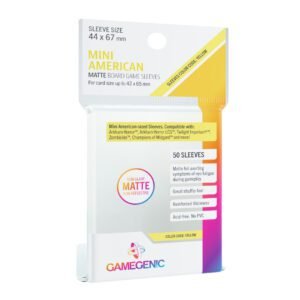 GG: MATTE BG Sleeves - Mini American (44 x 67 mm) (Protectores de cartas)