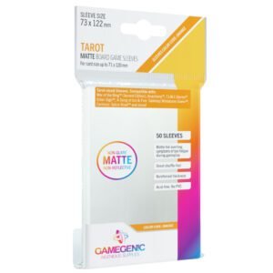 GG: MATTE BG Sleeves - Tarot (73 x 122 mm) (Protectores de cartas)
