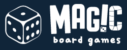 Logo Magic Boardgames blanco