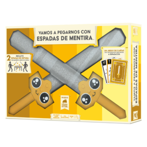 Vamos a pegarnos con espadas de mentira