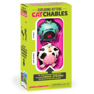 Exploding Kittens: Catchables 2-Pack #4 DJ Miau y Gata Lechera