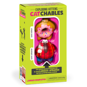 Exploding Kittens: Catchables 2-Pack #1 Gato donut y Gato leñador