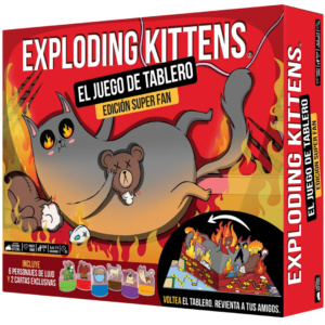 Exploding Kittens: El Juego de Tablero Super Fan Edition